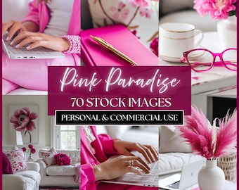 Pink Aesthetic Stock Photos | Feminine Lifestyle Branding Images for Bloggers, Influencers & Social Media