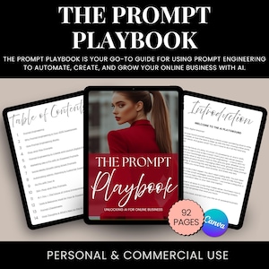 Prompt Playbook | AI Prompt Engineering Guide for ChatGPT & Business Automation