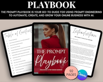 Prompt Playbook | AI Prompt Engineering Guide for ChatGPT & Business Automation