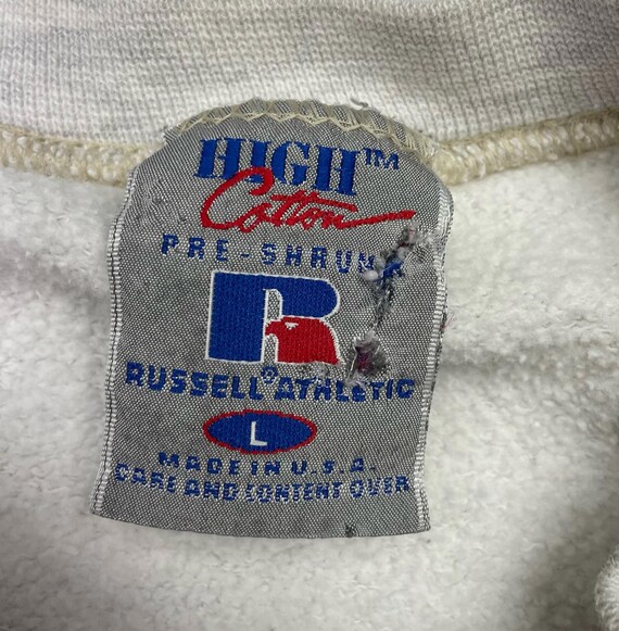 Russel Athletic High Cotton Made in USA Crewneck Large - Etsy