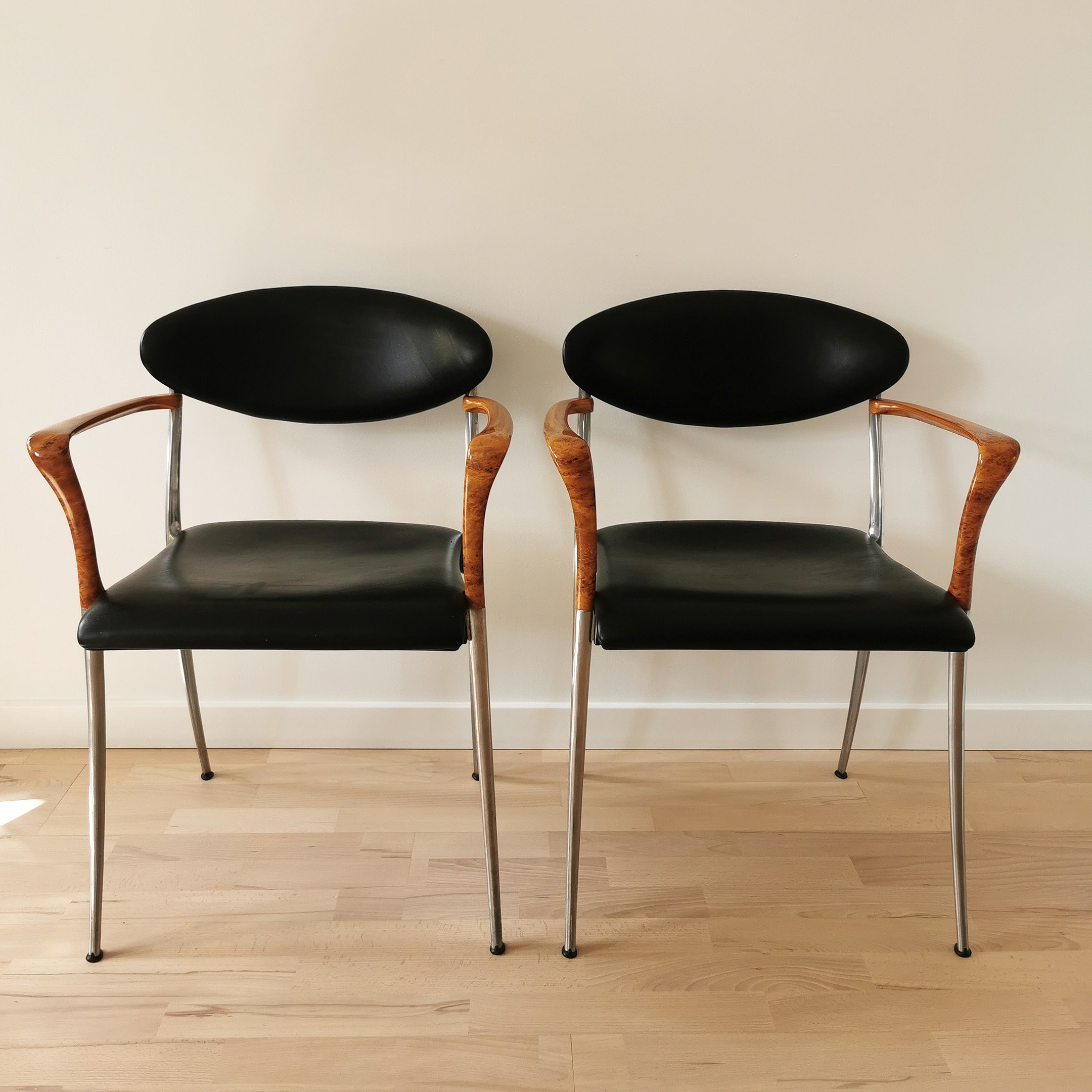 CORO Design Luigi Origlia ダイニングチェア イタリア製 Set of Two