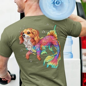 Adorable Mer-Pup | Unisex T-Shirt | Merman or Mermaid Underwater Pet | Great Gift | Merfolk Shirt | Mer-Pup | Mer-Dog