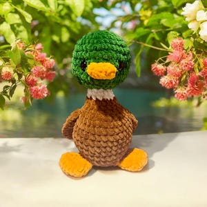 アヒルの編みぐるみかぎ針編みぬいぐるみ - Cozy Cryptid Co - Etsy 日本
