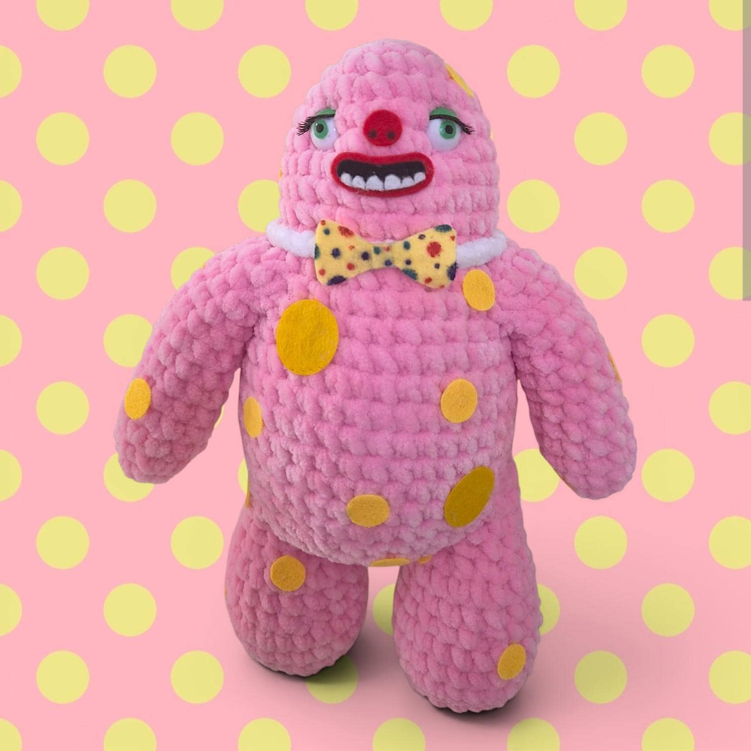 Mr Blobby Plush - Etsy