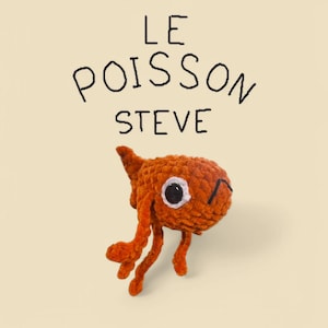 Steve Le Poisson Plush - Etsy