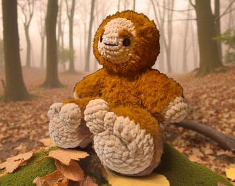 Bigfoot gehaakte amigurumi-pluche - Cosy Cryptid Co
