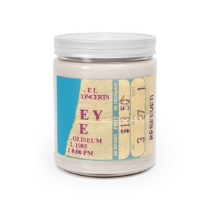 Motley Crue Ticket Stub Scented Candle