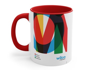 Wilco Concert Poster Accent Coffee Mug