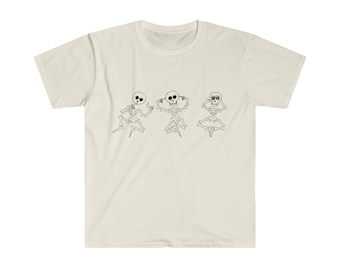 Skele No Evil Soft Tee