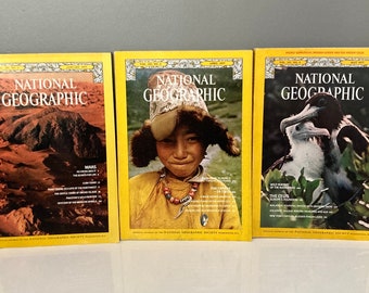 National Geographic Magazine - 1977 (10 Ausgaben - jeweils separat erhältlich)