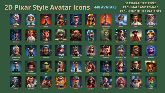 6 Types Of Avatars