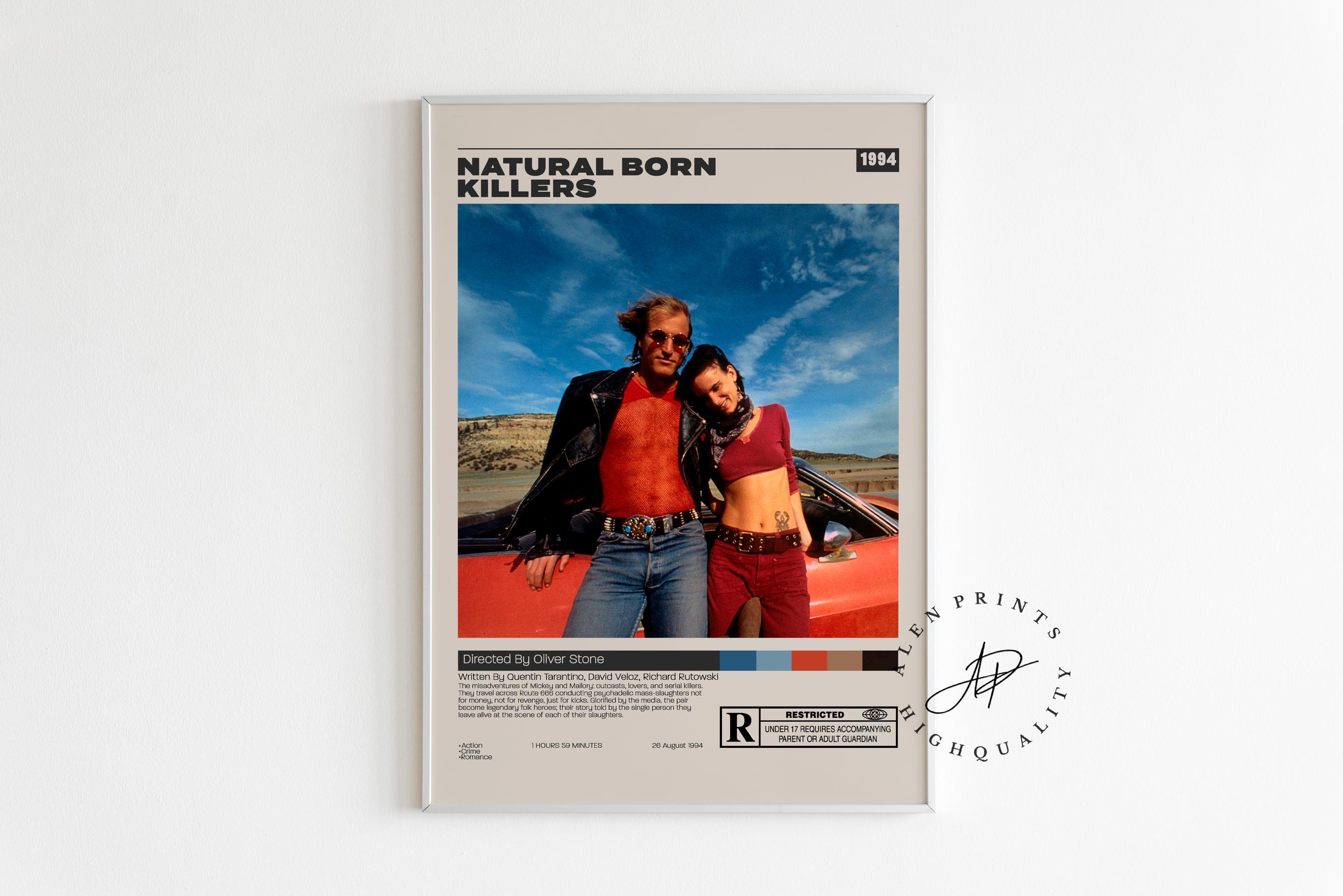 Natural Born Killers 90s ポスター Natural Born Killers