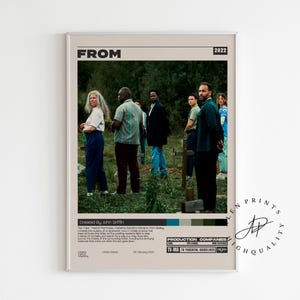 Von Print, John Griffin, Minimalistische Serie, Vintage Retro Kunstdruck, Mid century modern, Serie Poster, Serie Poster
