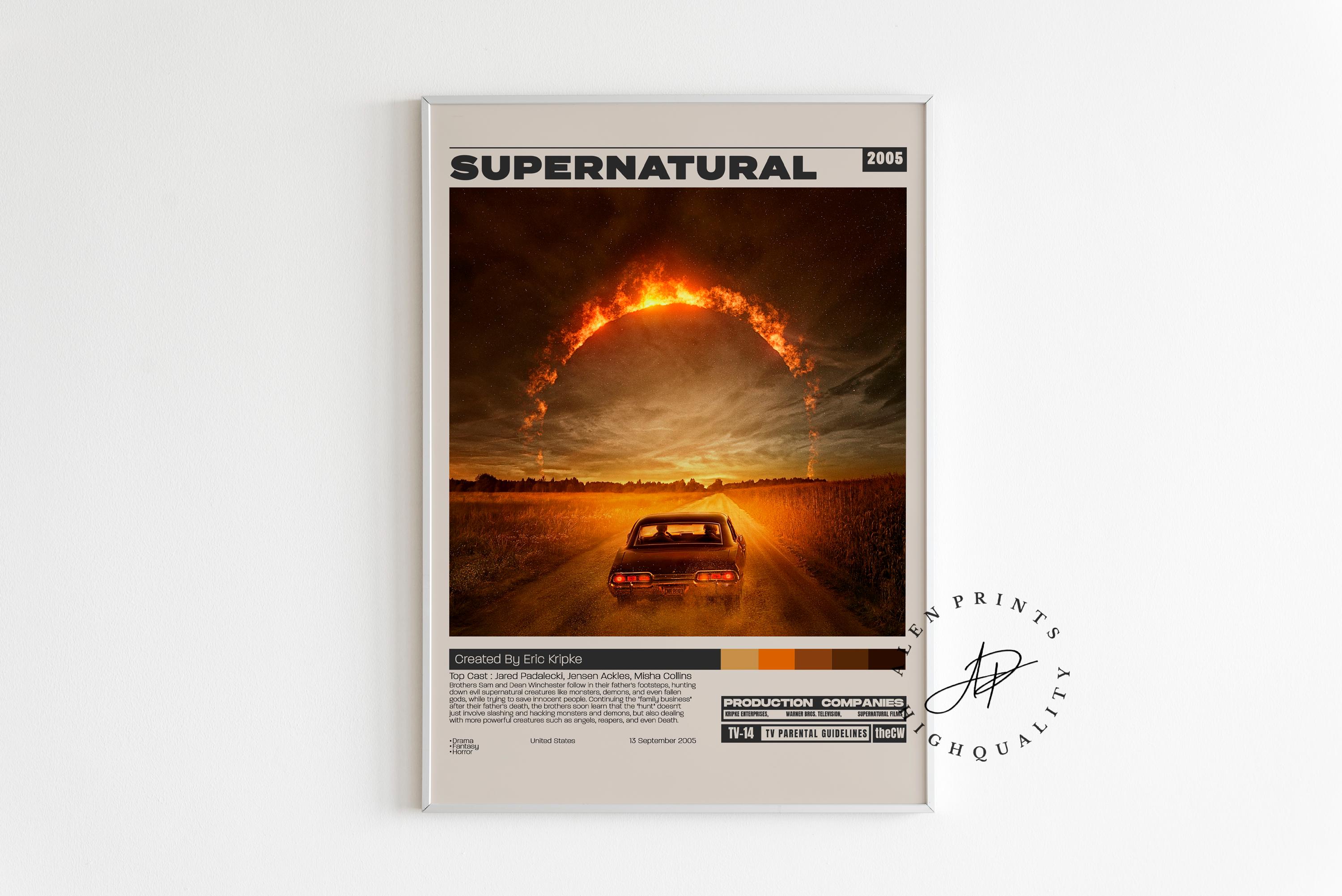 Supernatural Season 15 Poster Canada