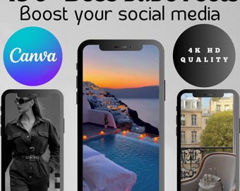 Plus de 490 vidéos esthétiques de femmes entrepreneuses, vidéos de femmes de luxe, Reels Instagram, vidéos de marketing numérique sans visage, vidéos TikTok, vidéos Canva.
