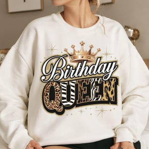 Birthday queen png, crown png, queen crown png, black queen, birthday png, queen png, funny birthday png, birthday gift, happy birthday mom. image 3