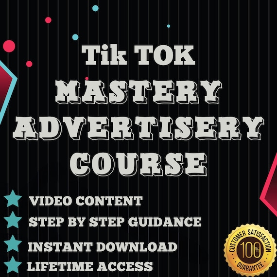 tiktok followers ads mastery course, tiktok likes advertising, tiktok account boost, instant download.