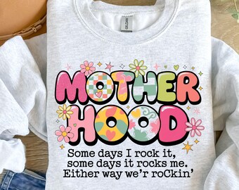 Motherhood Coquette Bow Png, Neon Mother hood Png, Funny Mom Png, Sarcastic Mama Retro Png, Mom shirt design, Sassy Mothers Day Png
