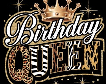 Birthday queen png, crown png, queen crown png, black queen, birthday png, queen png, funny birthday png, birthday gift, happy birthday mom.