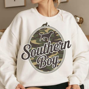 Southern Boy png, Hunting png, Old School Camo, Kids Hunting png, Digitaal, Sublimatie, DTF, DTG