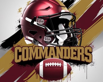 Washington Commanders-Inspired png, football png, trendy png, sublimation designs.
