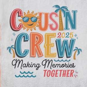 Cousin Crew 2025 png, cousin crew png, cousin crew png, cruzeiro familiar 2025, esquadrão de cruzeiro png, presentes para primos, cruzeiro png, férias de verão png.