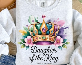 Daughter Of The King PNG, Christian Art, Armor Of God, Gift Ideas PNG, Bible Verse File, Art Download PNGs, Christian Warrior Princess PNG.