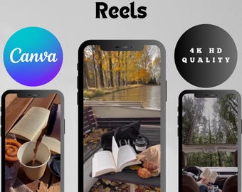 300+ melanin faceless aesthetic reels bundle, luxury videos, Instagram Reels, Faceless Digital Marketing Videos, tiktok videos, canva videos