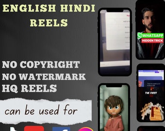 500+ Ai tech english hindi motivational reels bundle, ai reels, ai reels bundle, chat gpt reels, Instagram youtube tik tok inspirational.