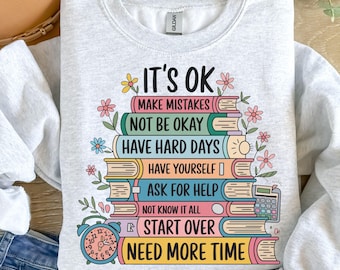 Its Okay To Make, Self Love Mental Health PNG Pack | High Resolution, 300 DPI, Transparent Background
