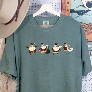 Comfort Colors Christmas Shirt, Christmas Shirt, Women Christmas Shirt,Santa Christmas Shirt,Funny Christmas,Christmas Gift,Holiday Apparel