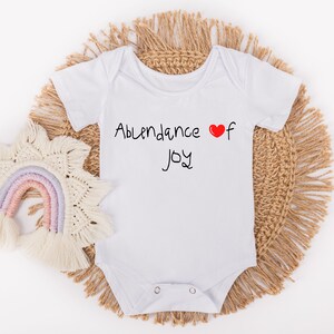 Organic Cotton Joyful Baby Onesie | Soft and Comfortable | Customizable Designs | Eco-Friendly | Newborn to Toddler Sizes | Cute & Trendy