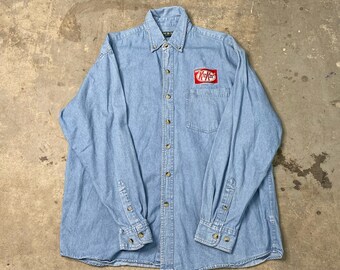 Koszula Kitkat Chambray z lat 90. / vintage denim / Kitkat / Koszula Chambray / Streetwear / Cowboy / Moda