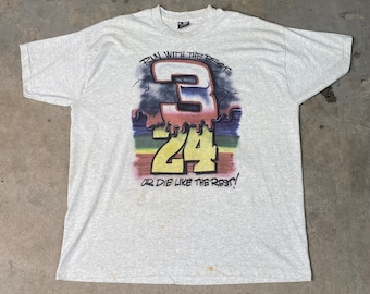 Vintage 1993 Dale Earnhardt Graphic T-Shirt / Vintage / Made in USA / Nascar