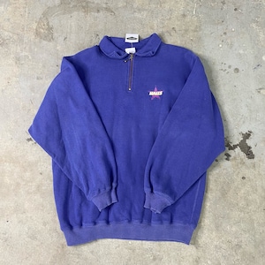 Vintage 1990s Halls 1/4 Zip sweater / Halls / Purple Sweater / Collared Sweater / Purple / Carhartt / 1990s / Halls / Vintage Sweater