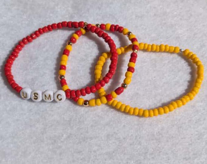 Marine Corps USMC Bracelet stack