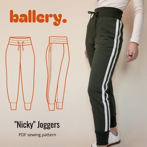 Nicky Joggers | Digital Sewing Pattern