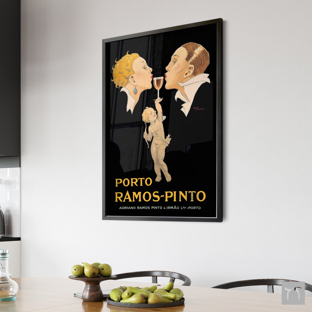 Porto Ramos Pinto / Posters at Monica's House Vintage Poster Print