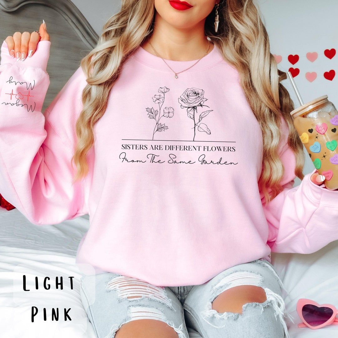 My Best Friend Is My Sister By Heart Funny Girls Women Hoodie