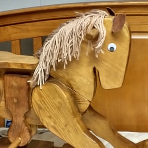Wooden Rocking Horse