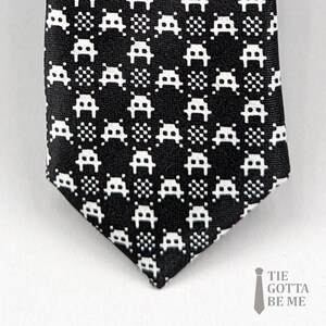 Space Invaders Tie - Etsy