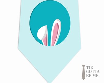 The Easter Bunny Ears Original Design Easter Necktie