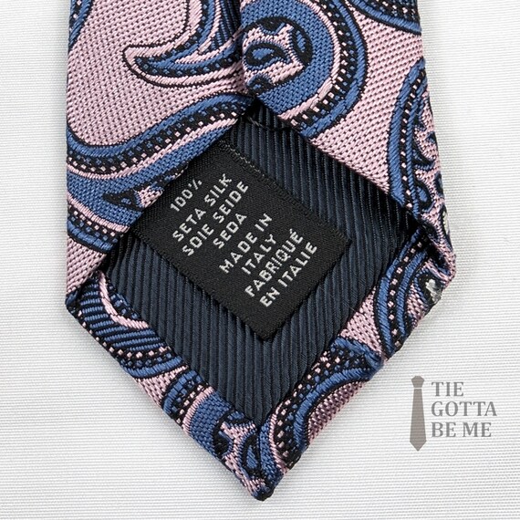 Ermenegildo Zegna Paisley Silk (Easter) Necktie - image 5