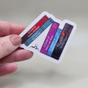 ACOTAR Bookshelf Sticker