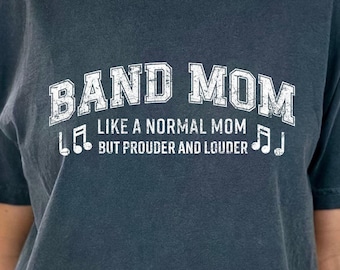 Marching Band Mom Shirt, Marching Band Parent Gift, Halftime Show Tee for Parents, Comfort Colors Tshirt for Moms