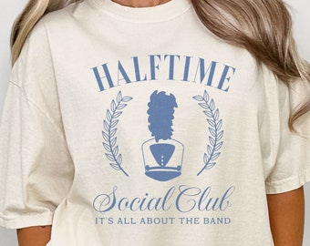 Maman du groupe, chemise Haltime Social Club, cadeau pour parent de fanfare, t-shirt Fête du vendredi soir