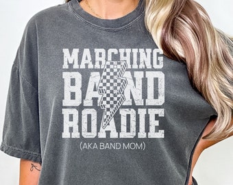 Maglietta da roadie per bande musicali, ideale per le mamme dei membri della banda - Regalo perfetto - Maglietta comoda e casual per gli eventi della banda.