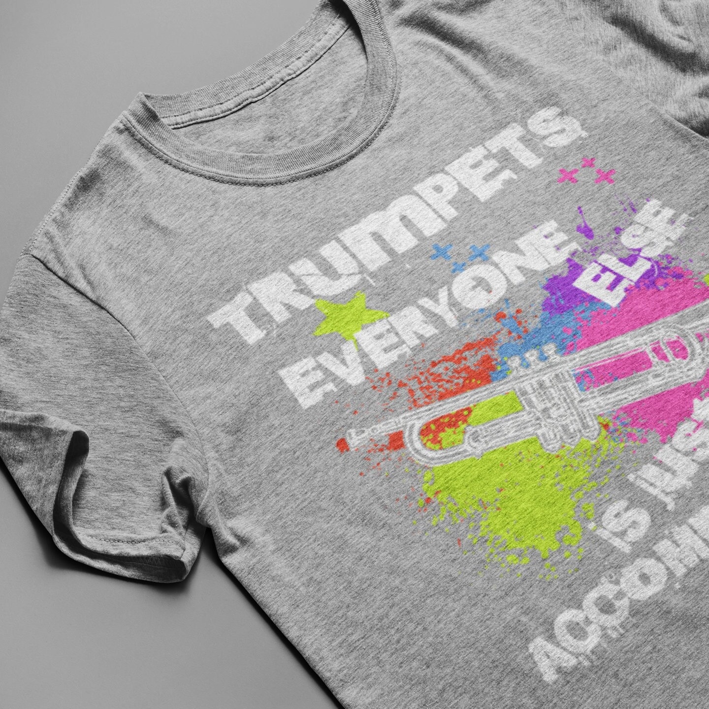 May the Lungs Be With You Funny Trumpet Player T Shirt Gift
