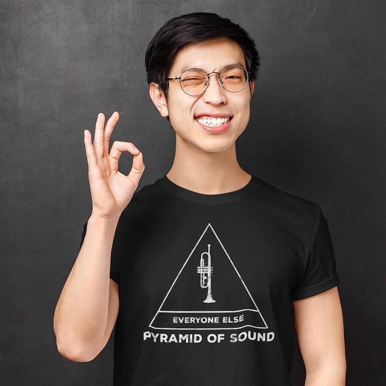 Funny Trumpet Player Tshirt, Marching Band Shirt, Gift for Band