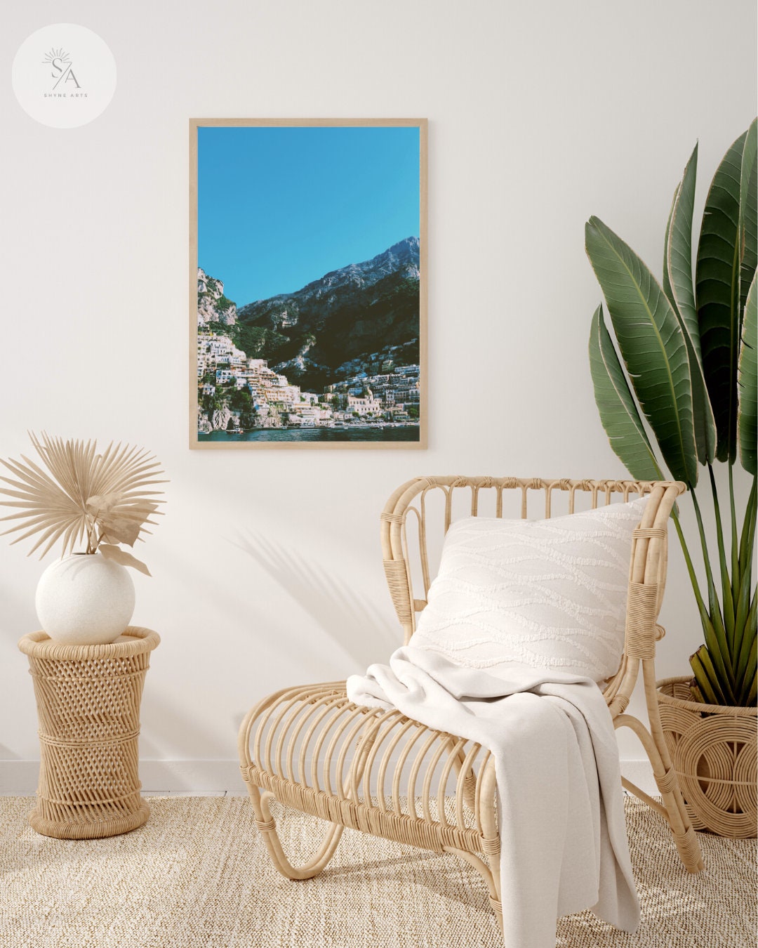 Positano Wall Art Beach Print European Summer Decor Mediterranean positano-wall-art-beach-print-european-summer-decor-mediterranean